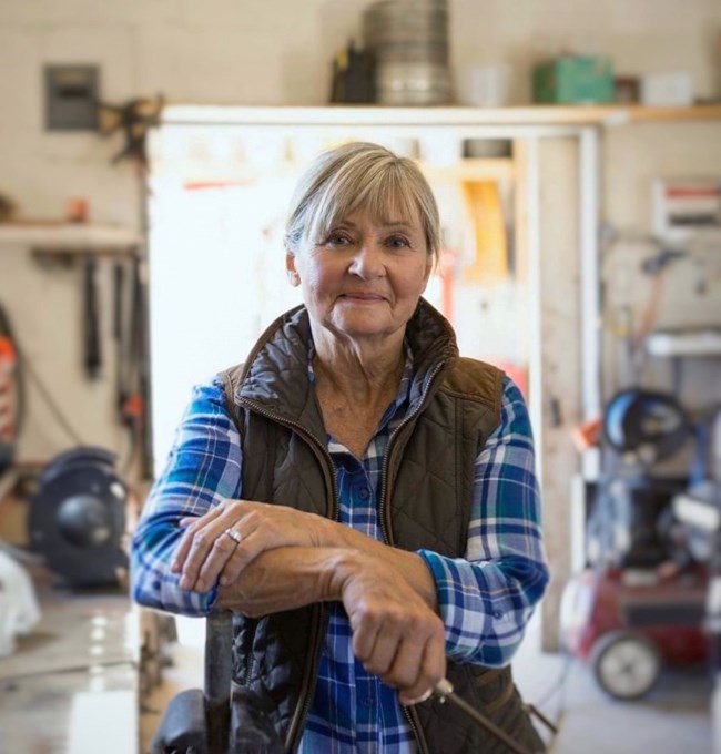 Workshed Lady