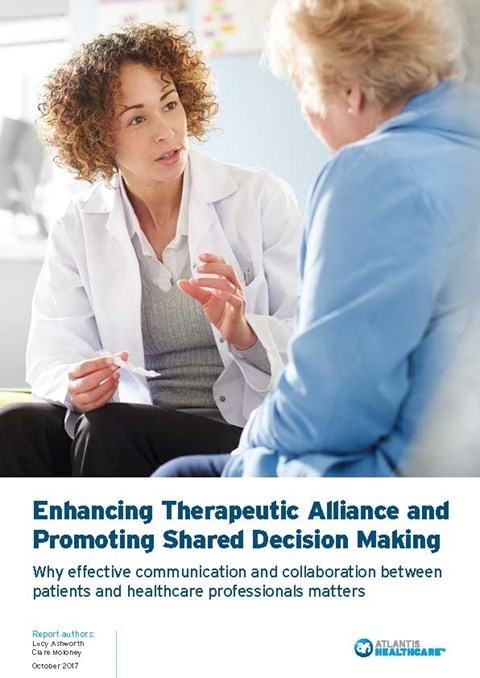 Enhancing Therapeutic Alliance and Promoting Shared Decision Making